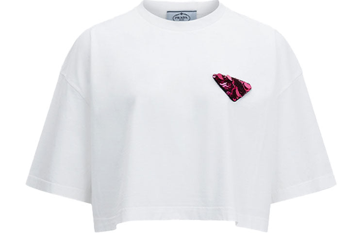 PRADA Crop Tops Women's White