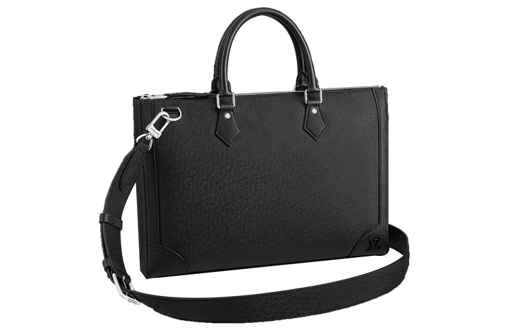 LOUIS VUITTON Cow Leather Briefcases Men's