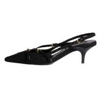 MIU MIU Slim Heel High Heels 5.5cm Women's Black