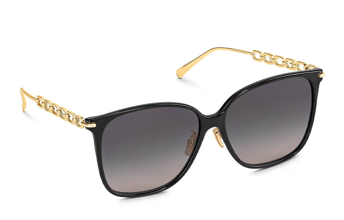 LOUIS VUITTON Z1945U My Lv Chain Two Classique Square Sunglasses