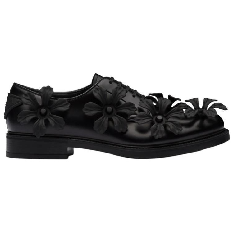 PRADA Dress Shoes Men Low Top Black