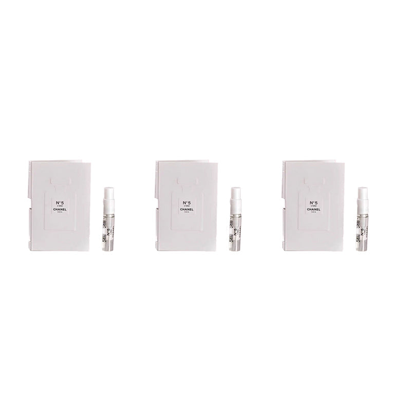 CHANEL No. 5 Eau De Parfum Perfumes Eau De Toilette EDT Miniature Swatches Pack Of Three