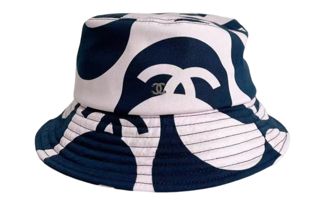 CHANEL Bucket Hats Women's Pink/Black