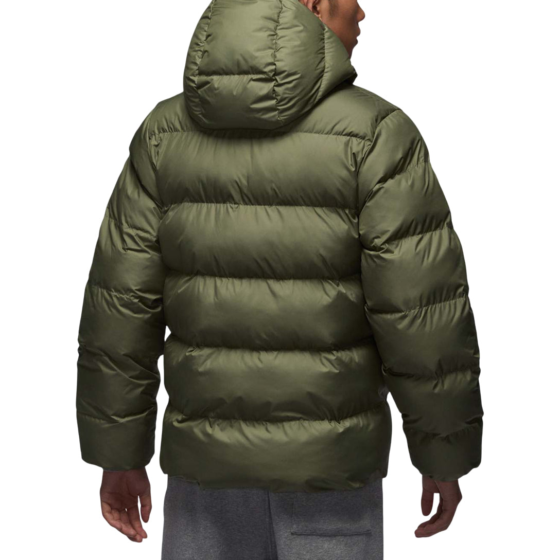 Air Jordan Brooklyn Puffer Jacket Asia Sizing 'Medium Olive' FV7318-222