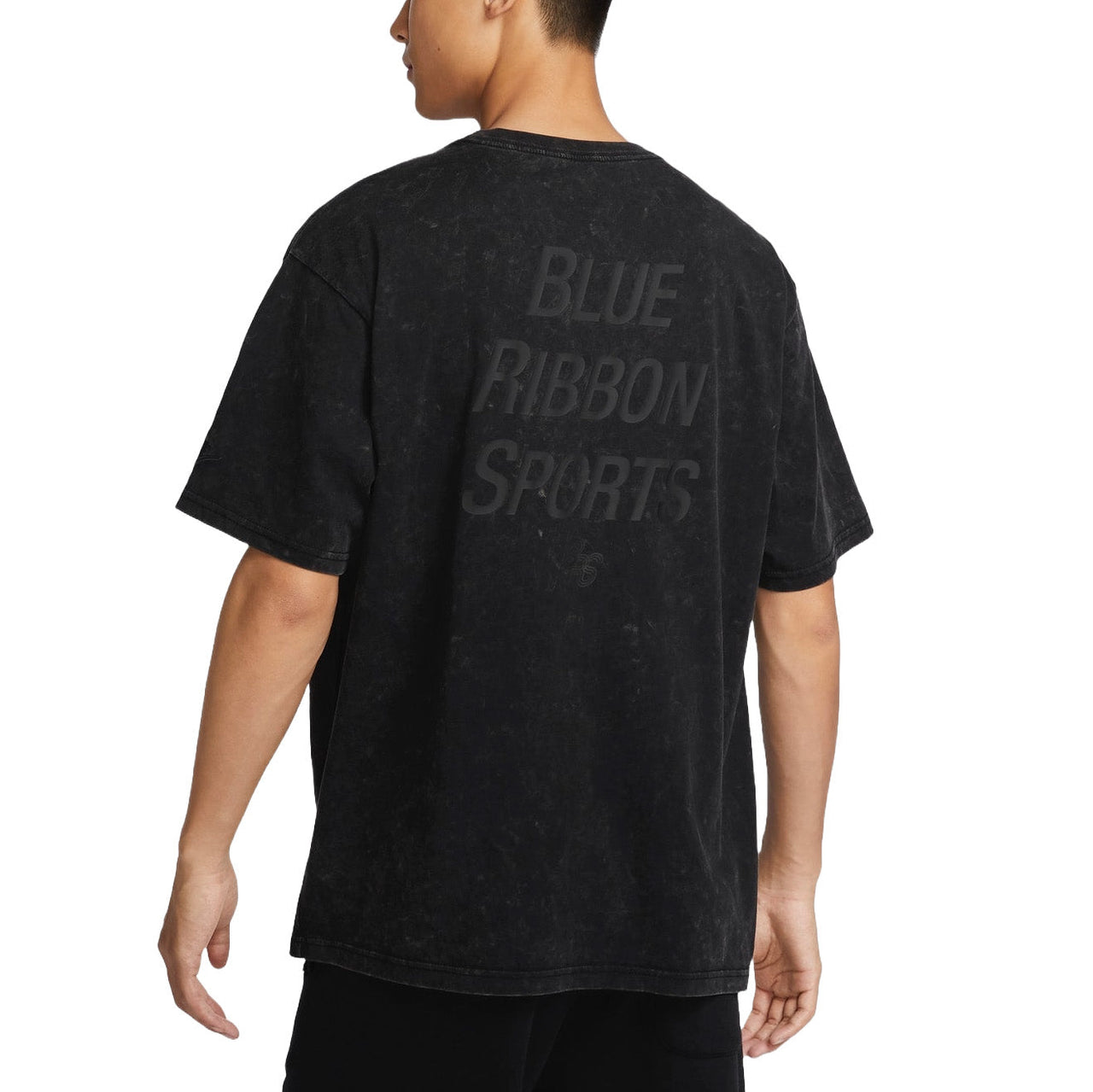 Nike Sportswear T-Shirt Asia Sizing 'Washed Black' HQ6036-010