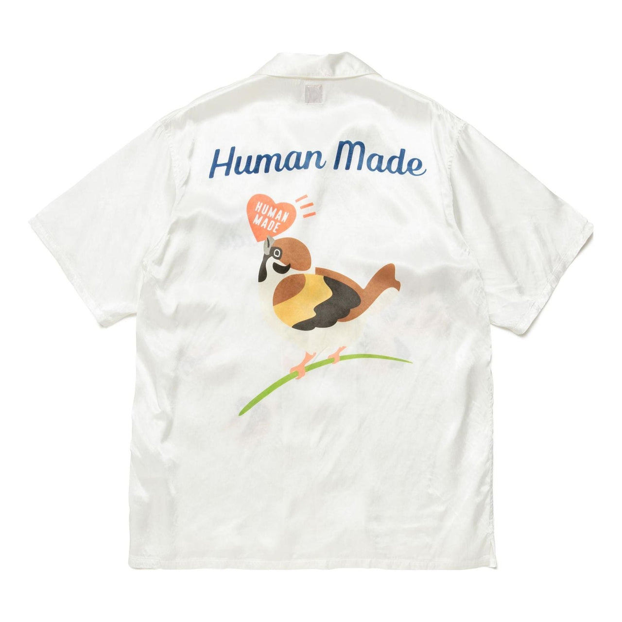 HUMAN MADE Graphic Aloha Shirt 'White' HM25SH017