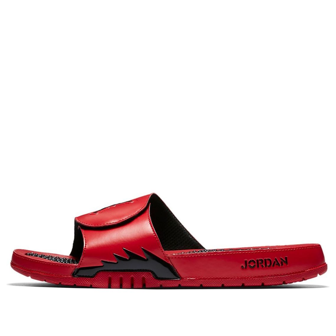 Air Jordan Hydro 5 Slide 'Red Black' 555501-601