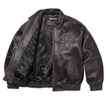 Supreme Gem Studded Leather Jacket 'Black' SUP-SS24-132