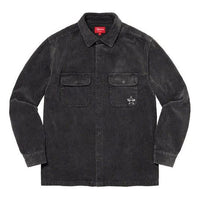 Supreme Corduroy Shirt 'Black' SUP-SS22-065