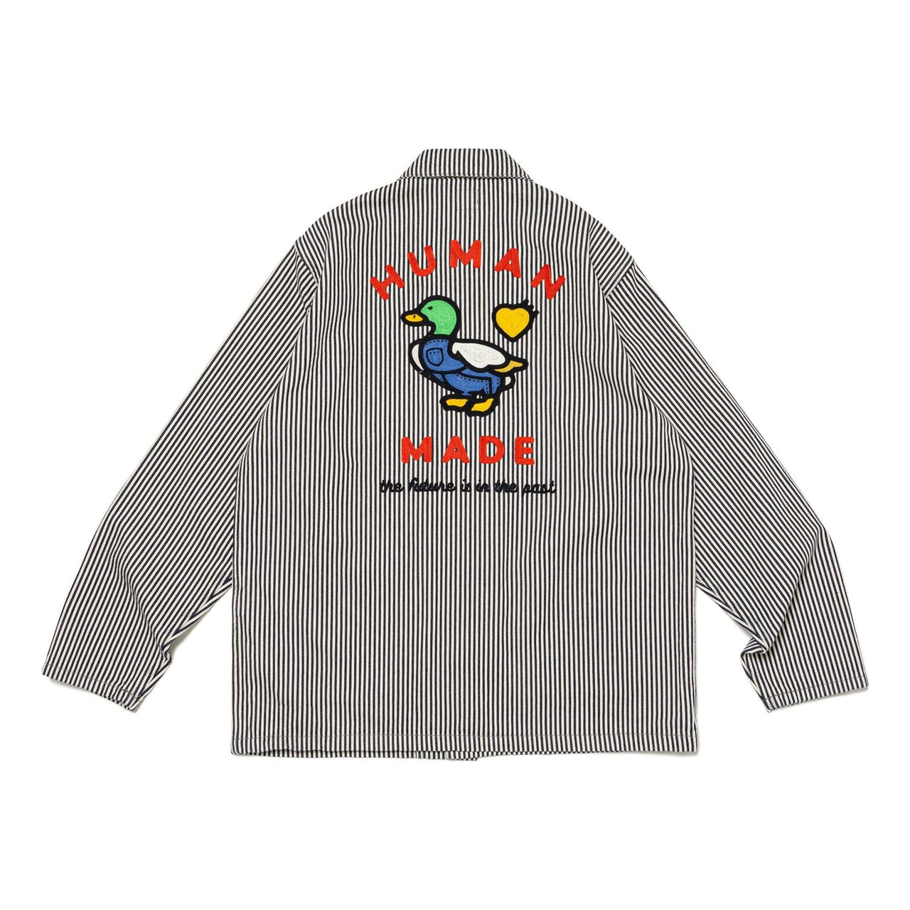 HUMAN MADE Hickory Coverall Jacket 'Indigo' HM26JK010