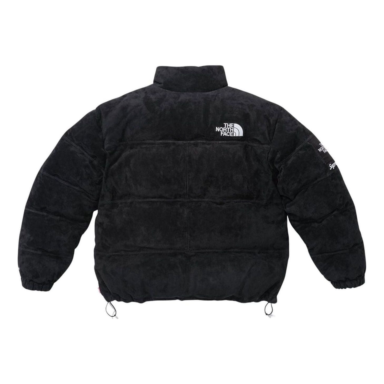 Supreme x The North Face Suede Nuptse Jacket 'Black White' SUP-FW23-213