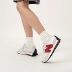 New Balance 327 'White Navy Blue' MS327SC1