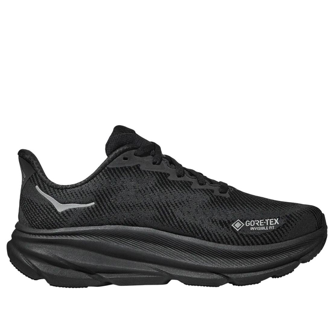 (WMNS) HOKA ONE ONE Clifton 9 Gore-Tex 'Black' 1141490-FBBLC