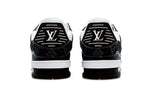 LOUIS VUITTON Trainer Panda MAX Water-Resistant Coverage Low-Top Skateboard Shoes Unisex White Black