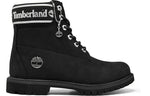 (WMNS) Timberland 6 Inch Premium Wide Fit Waterproof Boots 'Black Nubuck Logo' A41CX001