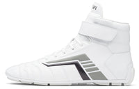 PRADA Ankle Length Outdoor Boots Men's White