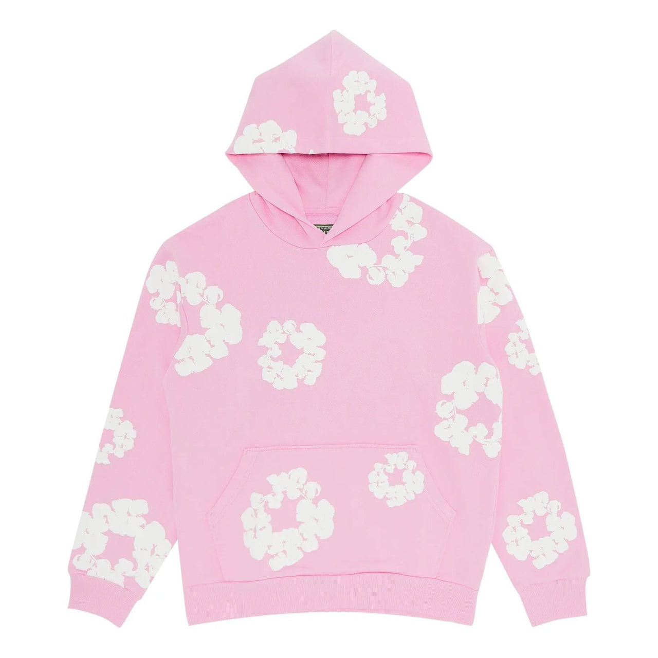 Denim Tears Cotton Wreath Hoodie 'Pink White' 301-100-30