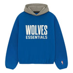 Fear of God Essentials x NBA Minnestota Timberwolves Hoodie 'Blue' 192AL246507F