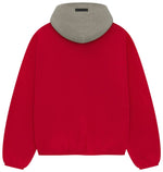 Fear of God Essentials x NBA Philadelphia 76ers Hoodie 'Red Grey' 192AL246600F