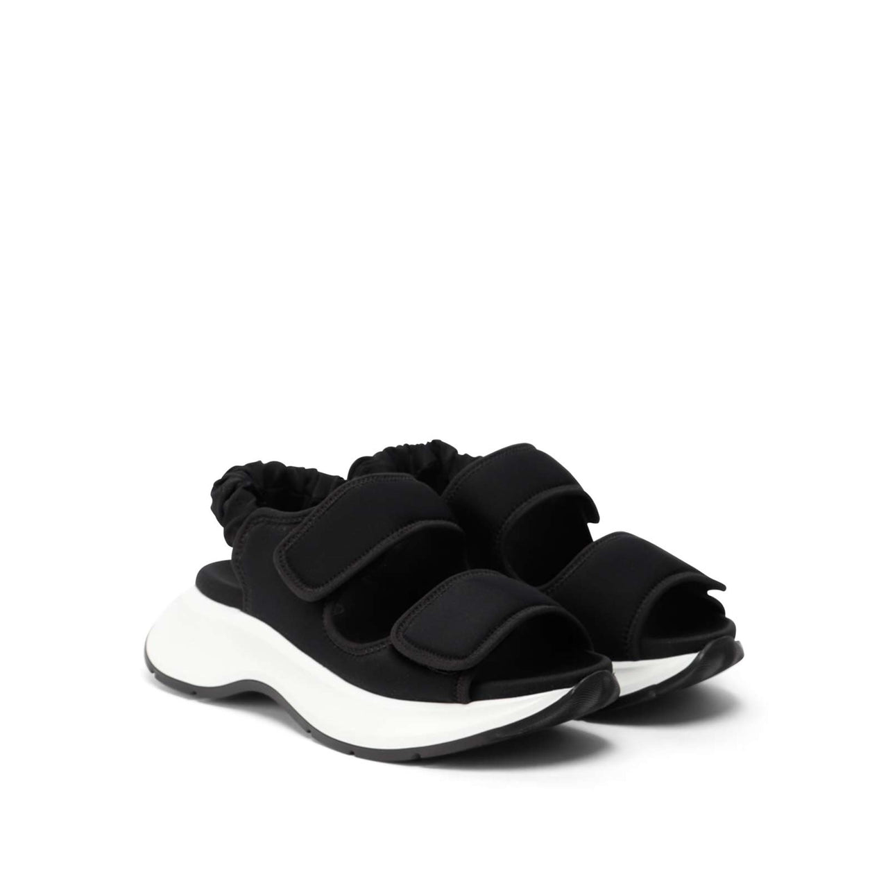 Hogan Chunky Touch-Strap Sandals