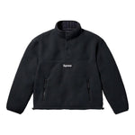 Supreme x Polartec Shearling Reversible Pullover 'Black' SUP-FW23-233