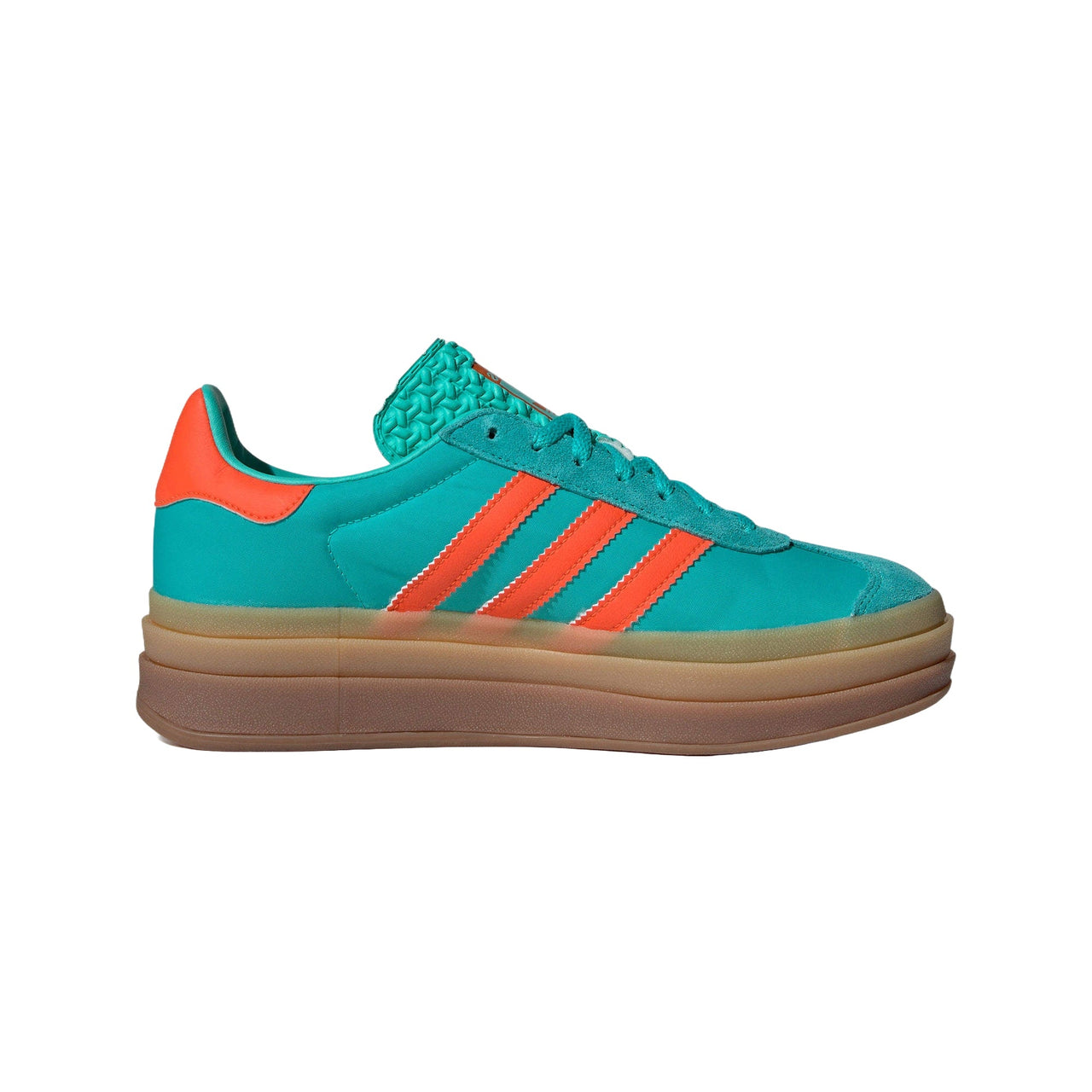 (WMNS) adidas Gazelle Bold 'Mint Rush Impact Orange' IG4386
