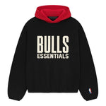 Fear of God Essentials x NBA Chicago Bulls Hoodie 'Black Red' 192AL246504F