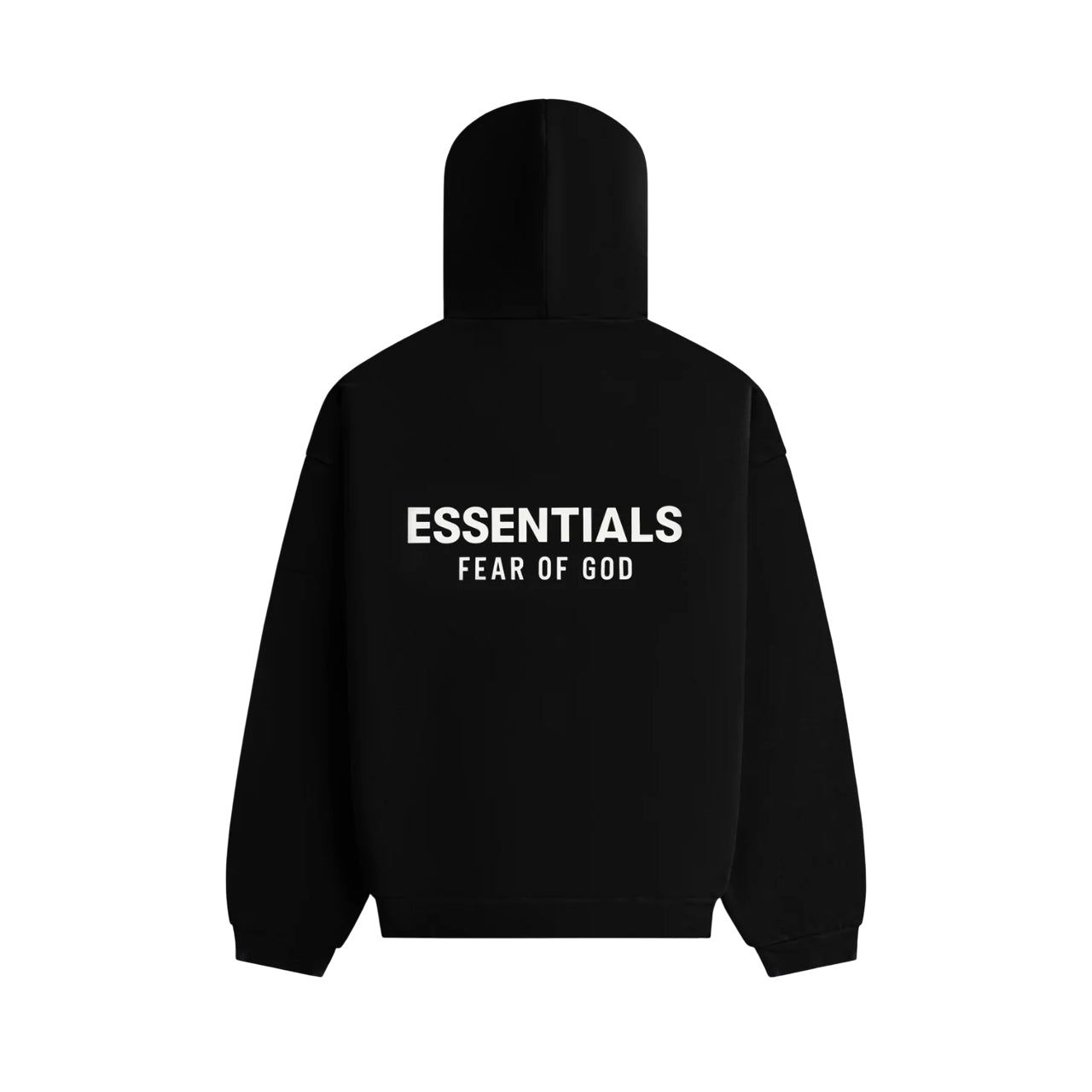 Fear of God Essentials SS25 Cargo Fleece Hoodie 'Black' 192HO246250F