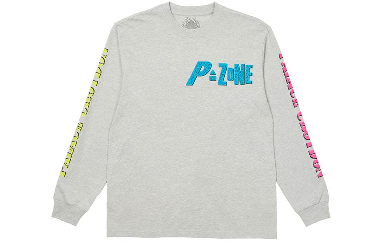 PALACE x M-Zone Crossover Small Tri-Ferg Pattern Long Sleeves Unisex Gray P20LS025