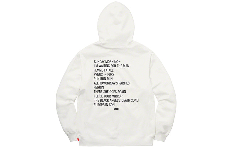 Supreme FW19 Week 4 x The Velvet Underground Hooded Sweatshirt SUP-FW19-426