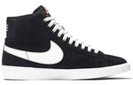 (WMNS) Nike Blazer Mid Vintage Suede 'Black' AV9376-001