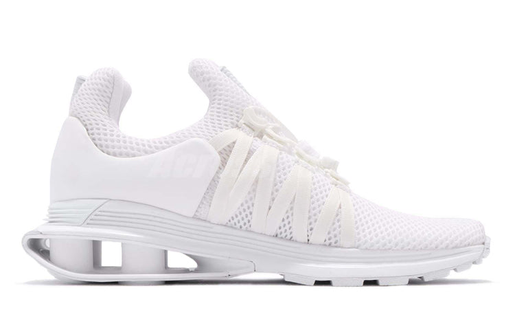 (WMNS) Nike Shox Gravity 'Triple White' AQ8554-100
