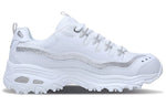 (WMNS) Skechers D'lites-Now & Then 'White Silver' 11923-WSL