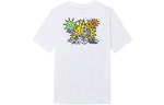 Men's Nike Cartoon Sun Hand Printing Pattern Alphabet Round Neck Short Sleeve White T-Shirt DV3189-100