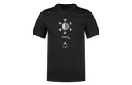 Air Jordan Love 6 Printing Basketball Sports Round Neck Short Sleeve Black AT8928-010