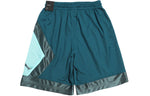 Air Jordan Jumpman Diamond Mesh Splicing Basketball Shorts Blue Green AV3207-347
