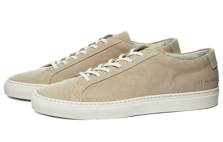 Common Projects Achilles Suede Low 'Off White' 2327-4102