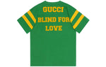 Gucci SS21 1921 Series Alphabet Printing Casual Short Sleeve Unisex Green 660744-XJDHG-3316