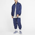 Men's Nike NRG Track Sports Stand Collar Jacket Blue CD6543-410