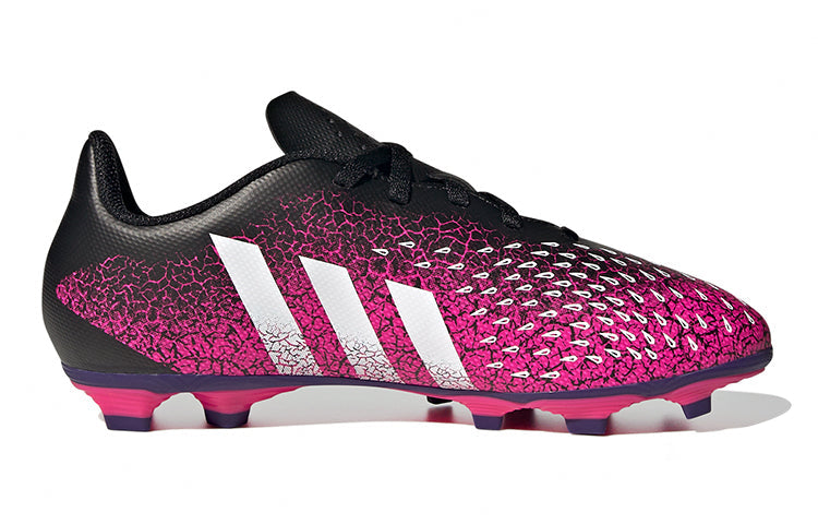 (GS) adidas Predator Freak .4 Fxg 'Pink Black White' FW7536