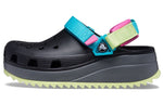 Crocs Classic Hiker Clog 'Black Blue Yellow' 206772-0C4