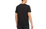 Nike Rafa Casual Sports Round Neck Tennis Short Sleeve Black DA5400-010