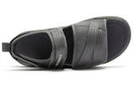 New Balance 3206 Series Velcro Open Toe Flat Heel Sports Dark Grey Sandals 'Dark Gray White' SDL3206I