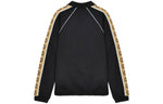 Gucci SS20 Side Sleeve Logo Striped Oversized Knitted Jacket For Men Black 598861XJBZ8-1082