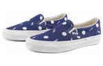 Vans OG Classic Slip-on LX Low Top Casual Skateboarding Shoes Unisex White Blue VN0A45JK84A