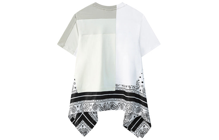 (WMNS) FILA x MIHARA YASUHIRO SS21 Round-neck Printing Gray SS21 Tee F11W123105F-WT
