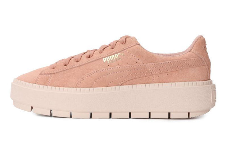 (WMNS) PUMA Suede Platform Trace Pink 365830-05