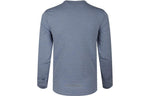 Men's Nike Brand logo Printing Running Sports Round Neck Long Sleeves Blue T-Shirt BV4708-460