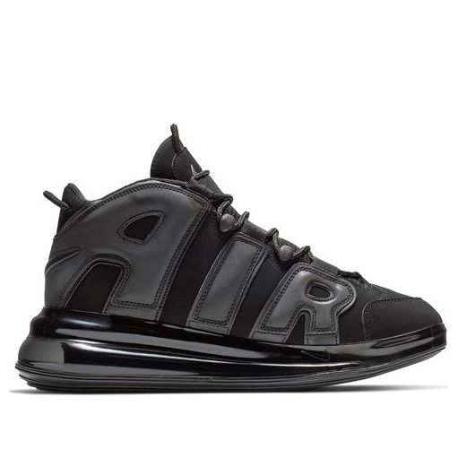 Nike Air More Uptempo 720 QS 'Triple Black' BQ7668-001