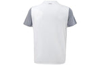 adidas Colorblock Logo Sports Training Short Sleeve Gray White HB9081